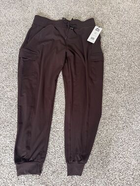 RBX Women's Dark Brown Cargo Jogger Pants